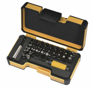 Set bitova Felo XS-Strongbox Bits 38 sa držačem bitova STAR SL/PH/PZ/HEX/TX/SQ 02073806 38 kom