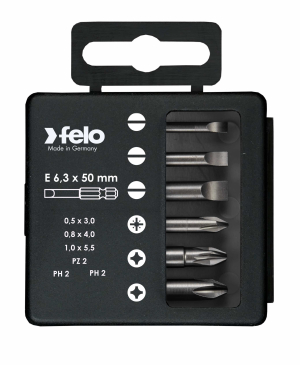 Set bitova Felo Industrial Bit-box Profi 50 mm SL/PH/PZ 03092516 6 kom