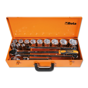 Set nasadnih ključeva 3/4" 22-55mm u metalnoj kutiji 12/1