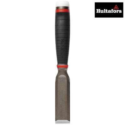 Scalpello Hultafors Tools HDC 390283U – Lama In Acciaio 25° E Manico Ergonomico. Forgiato In Un Pezzo Con Trave A L Per Massima Durata. Lunghezza Totale 32 Cm, Con Fondina In Plastica.