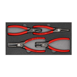 KNIPEX Set preciznih klešta za seger osigurače 4/1 u penastom ulošku - 00 20 01 V09