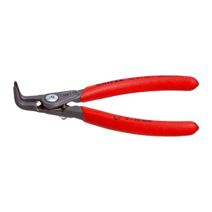 KNIPEX Precizna kriva klešta za spoljašnje sigurnosne prstenove sa graničnikom 130mm - 49 41 A01