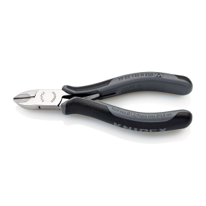 KNIPEX Kose sečice za elektroniku s umetnutom oštricom od tvrdog metala ESD 135mm - 77 02 135 H ESD