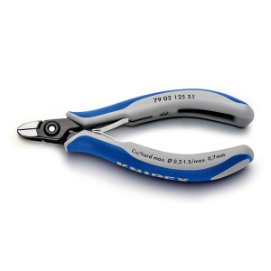 KNIPEX Precizne kose sečice za elektroniku 125mm - 79 02 125 S1