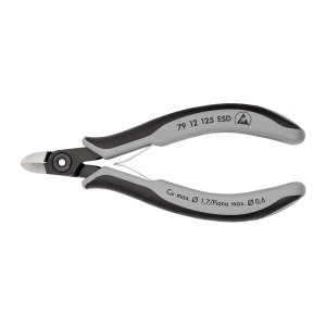 KNIPEX Precizne kose sečice za elektroniku ESD 125mm - 79 12 125 ESD