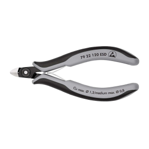 KNIPEX Precizne kose sečice za elektroniku ESD 120mm - 79 22 120 ESD