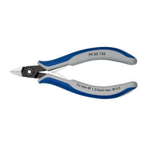 KNIPEX Precizne kose sečice za elektroniku sa stezaljkom 125mm - 79 52 125
