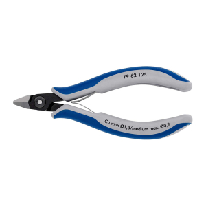 KNIPEX Precizne kose sečice za elektroniku sa stezaljkom 125mm - 79 62 125