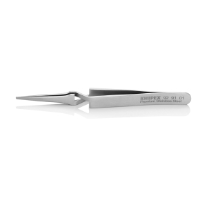 KNIPEX Precizna ukrštena pinceta zakrivljena 115mm - 92 91 03