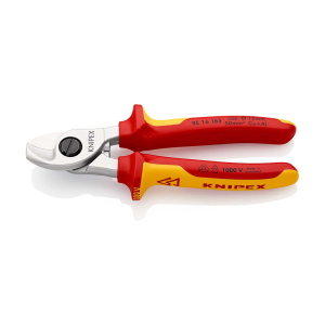 KNIPEX Makaze za kablove izolovane VDE hromirane 165mm - 95 16 165